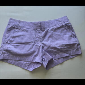 J. Crew | Violet Women's Chino Shorts - Size 10
